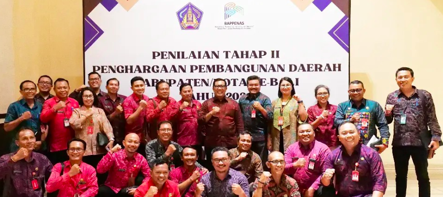 Perbekel Kukuh Kerambitan Hadiri Penilaian Tahap II PPD Kabupaten Kota se-Bali Tahun 2024